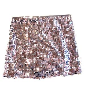 Sequin skirt
